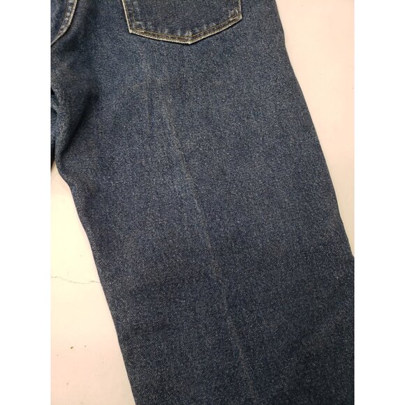 Wrangler Twenty X Women’s Size 9/10 x 32 Straight Leg Denim Dark Wash Jeans - Picture 15 of 16